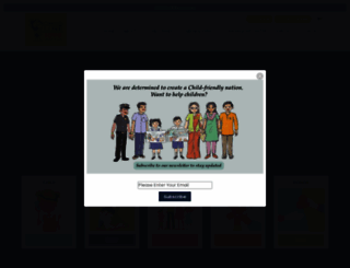 childlineindia.org screenshot
