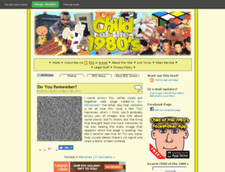 childofthe1980s.com screenshot