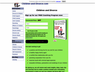 children-and-divorce.com screenshot