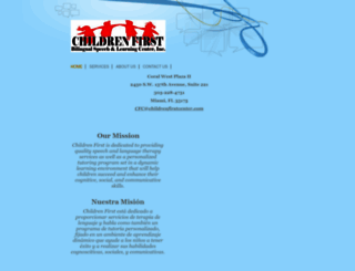 childrenfirstcenter.com screenshot