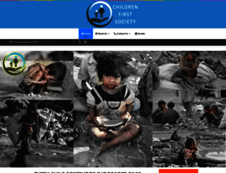 childrenfirstthesociety.org screenshot