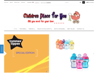 childrenplace4u.com screenshot