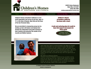 childrens-homes.org screenshot