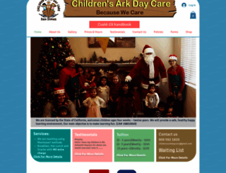 childrensarkdaycare.com screenshot