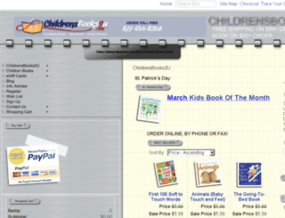 childrensbooks2u.com screenshot