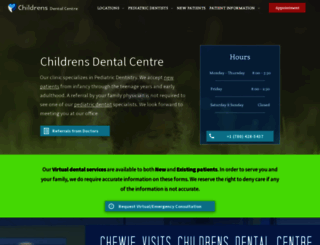 childrensdental.ca screenshot
