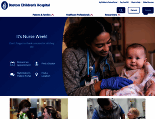 childrenshospital.org screenshot