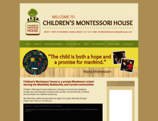 childrensmontessorihouse.com screenshot