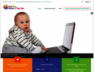 childrensnightclinic.org screenshot