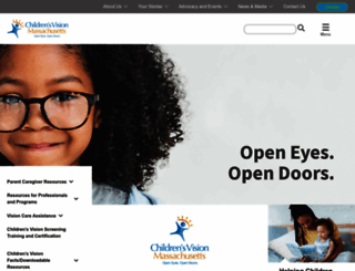 childrensvision.preventblindness.org screenshot