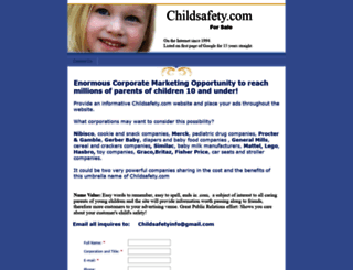 childsafety.com screenshot
