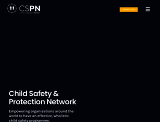 childsafetyprotectionnetwork.org screenshot