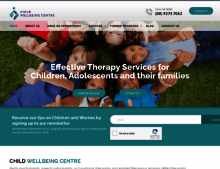 childwellbeingcentre.net.au screenshot