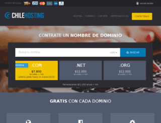 chile-dominios.com screenshot
