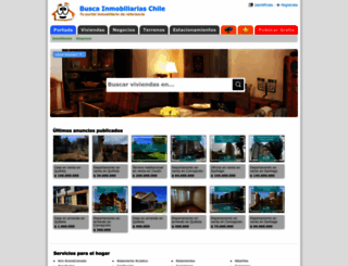chile.buscainmobiliarias.com screenshot