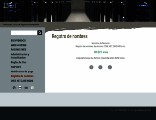 chiledominios.com screenshot