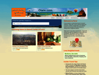 chilehotels.com screenshot