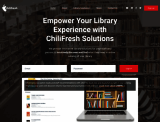 chilifresh.com screenshot