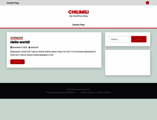 chilimili.com screenshot