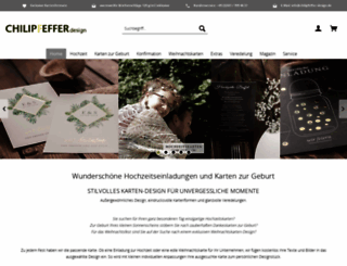 chilipfeffer-design.de screenshot