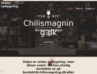 chilismagning.dk screenshot
