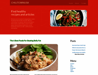 chilitownusa.com screenshot