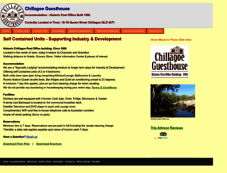 chillagoeguesthouse.com.au screenshot