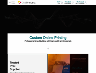 chilliprinting.com screenshot