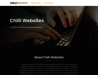 chilliwebsites.com.au screenshot