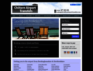 chilternairporttransfers.com screenshot