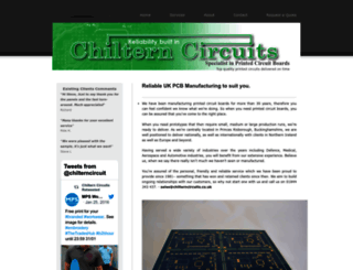 chilterncircuits.co.uk screenshot