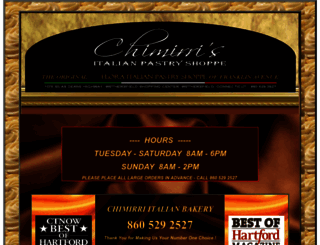 chimirrispastry.com screenshot