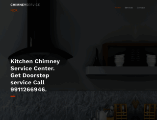 chimneyservicencr.in screenshot
