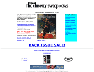 chimneysweepnews.com screenshot