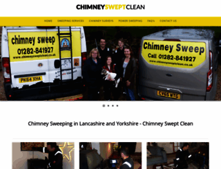 chimneysweptclean.co.uk screenshot