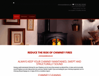 chimneywizardsweepsinc.com screenshot