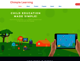 chimple.org screenshot