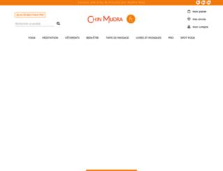 chin-mudra.com screenshot