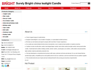 china-candles.com screenshot