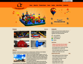 china-inflatable.org screenshot