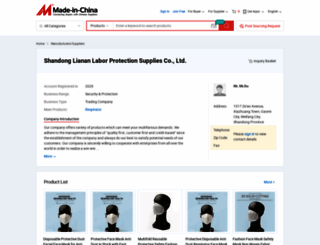 china-respirator.en.made-in-china.com screenshot