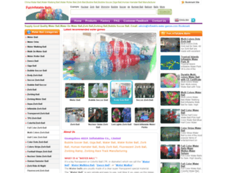 china-water-ball.com screenshot