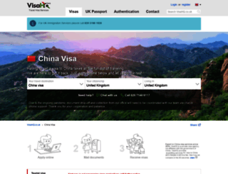 china.visahq.co.uk screenshot