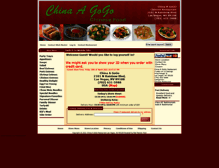 chinaagogodelivery.com screenshot