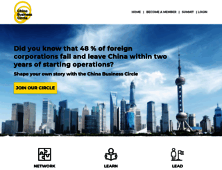 chinabusinesscircle.com screenshot