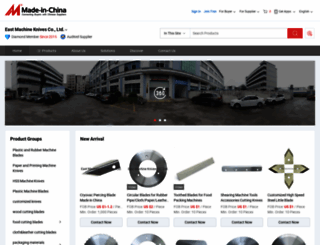 chinacuttingblade.en.made-in-china.com screenshot