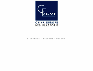 chinaeuropeb2b.eu screenshot