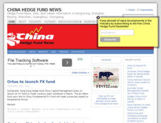 chinahedgefundnews.com screenshot