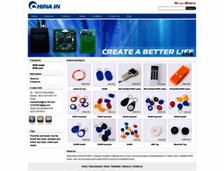 chinainrfid.com screenshot