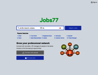chinajobs77.com screenshot